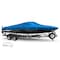 Eevelle Boat Cover FISH & SKI Walk Thru Windshield, Outboard Fits 23ft 6in L up to 96in W Royal SCVNWT2396B-RYL - alternate 1